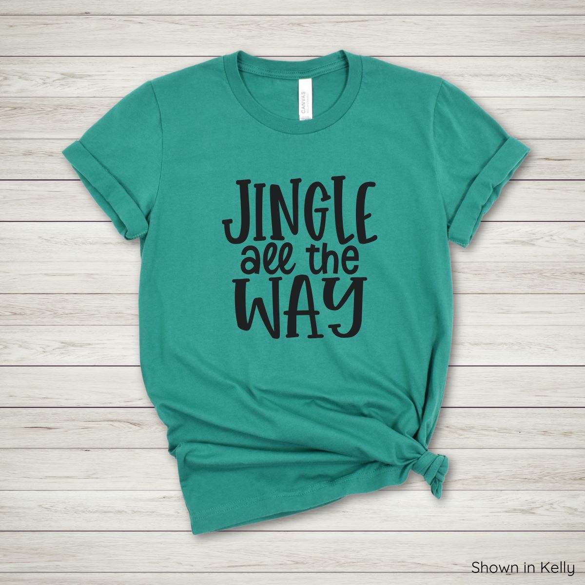 Jingle All The Way Tee - Short Sleeve - Black Ink