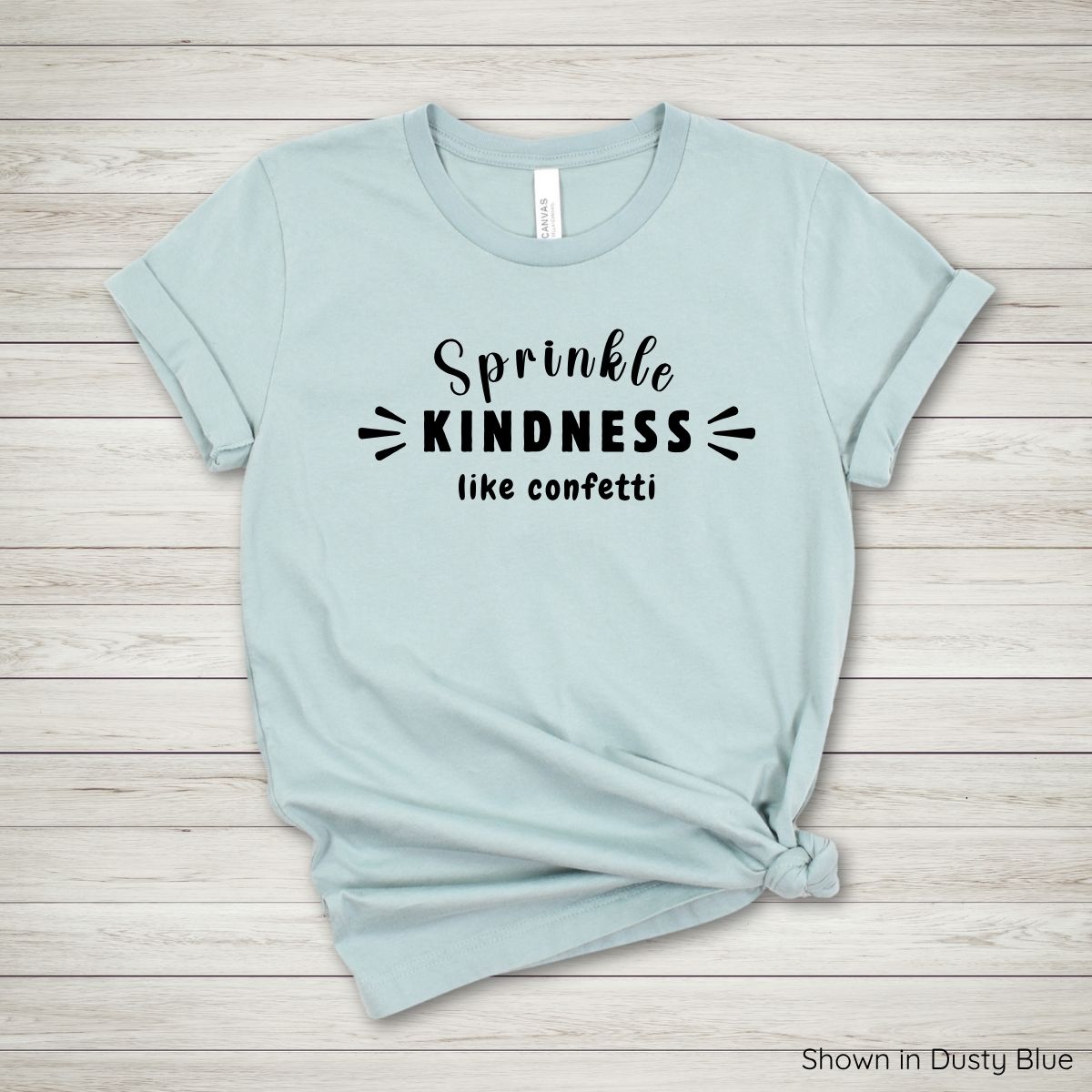 Sprinkle Kindness Like Confetti Tee - Short Sleeve - Black Ink