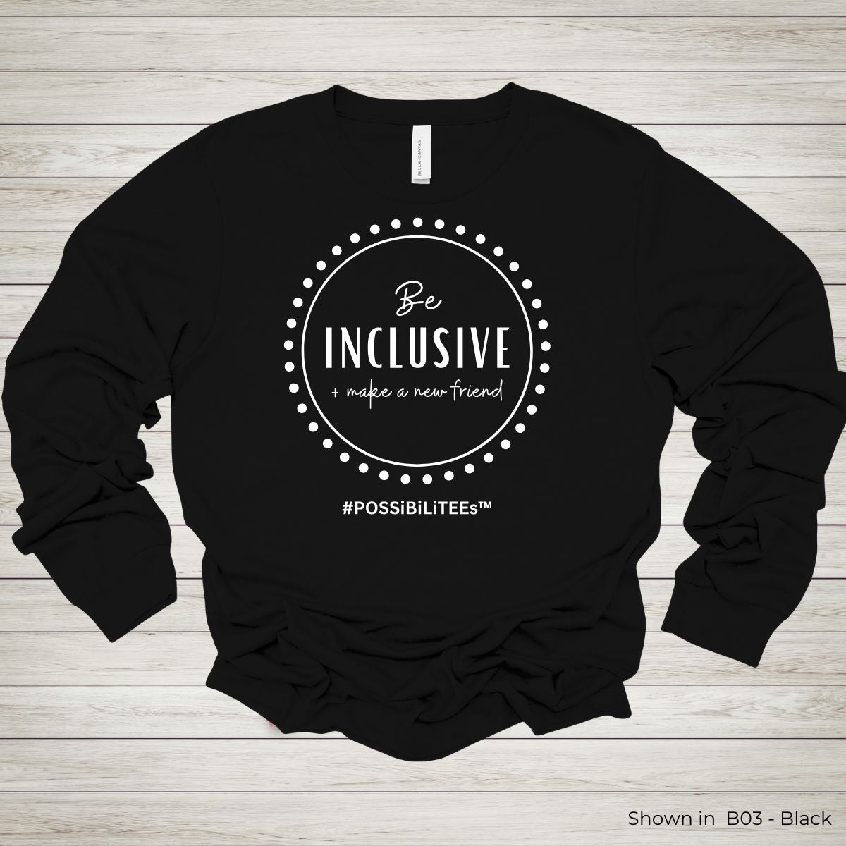 PT101 - Be Inclusive + Make a New Friend Tee