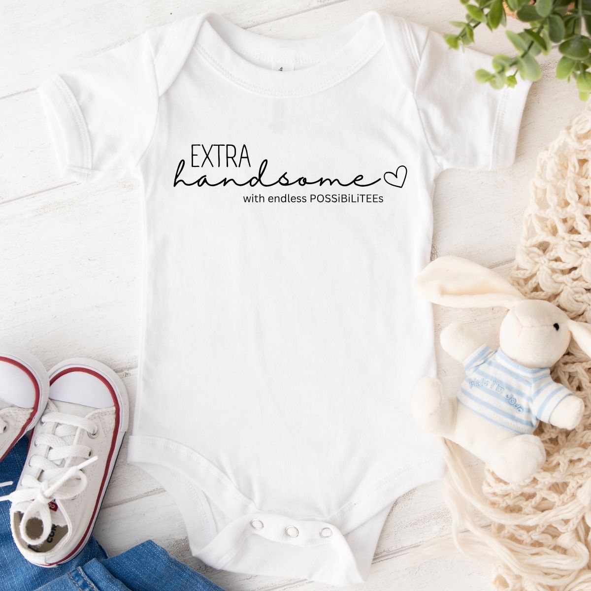 EXTRA Handsome Baby One-Piece