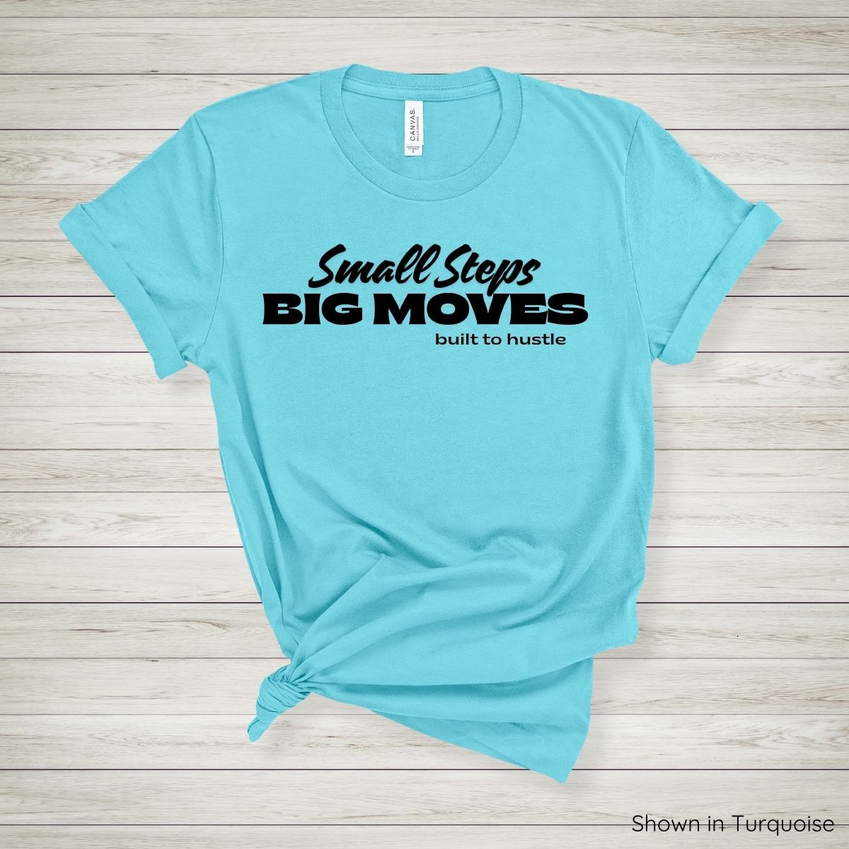 Small Steps, Big Moves Tee - Short Sleeve - Black Ink