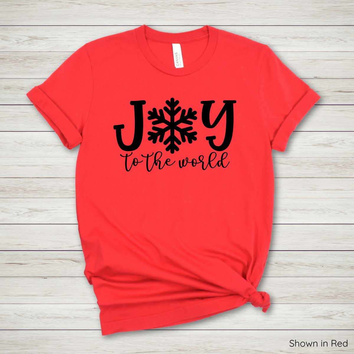 Joy To The World Tee - Short Sleeve - Black Ink