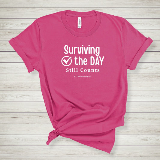 Surviving the Day Still Counts Tee