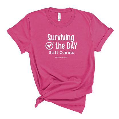 Surviving the Day Still Counts Tee