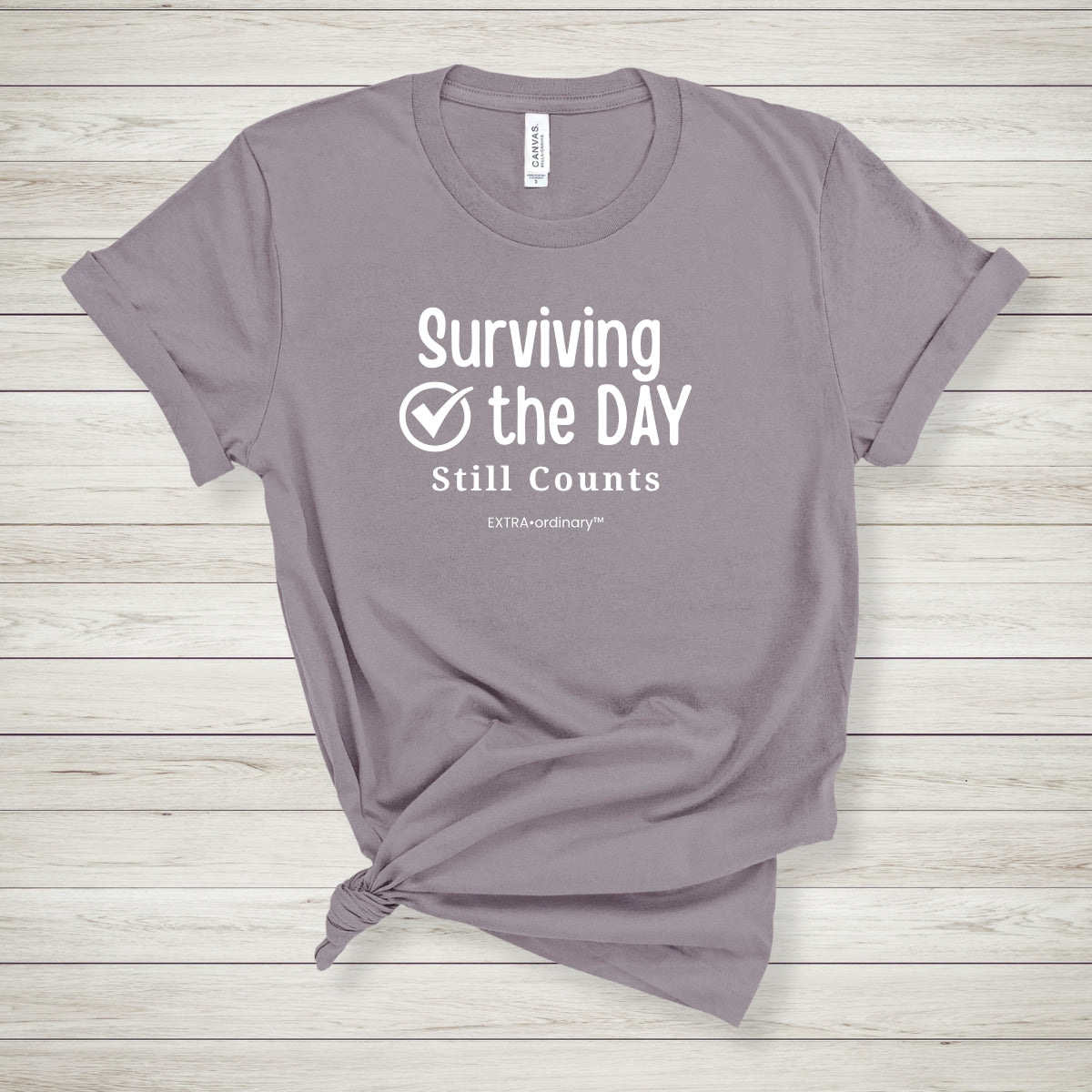 Surviving the Day Still Counts Tee