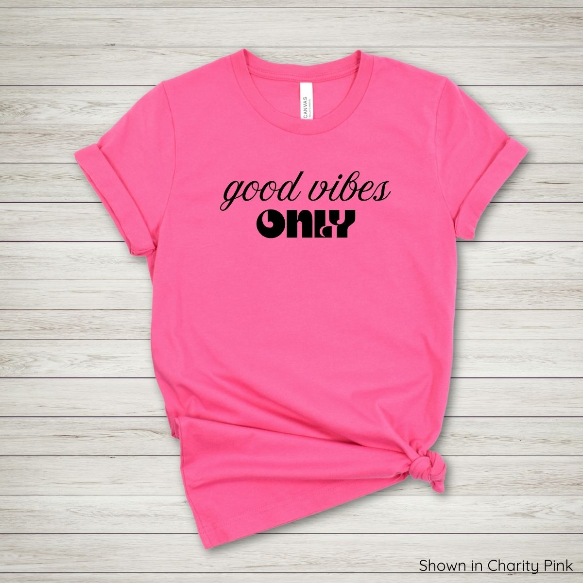 Good Vibes Only Tee - Short Sleeve - Black Ink