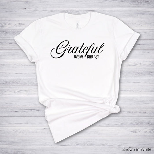 Grateful Every Day Tee - Short Sleeve