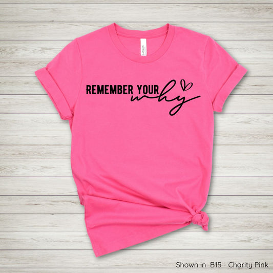 IN111 - Remember Your Why Tee