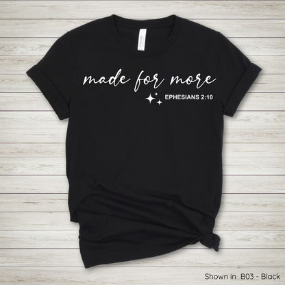 IN321 - Made for More Tee