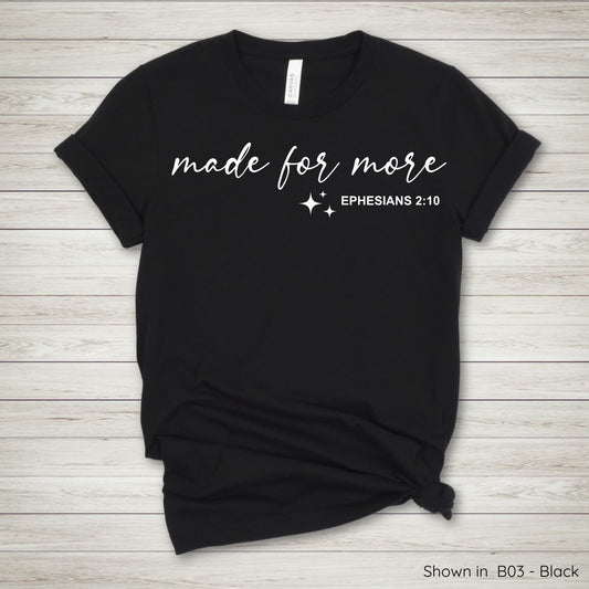 IN321 - Made for More Tee