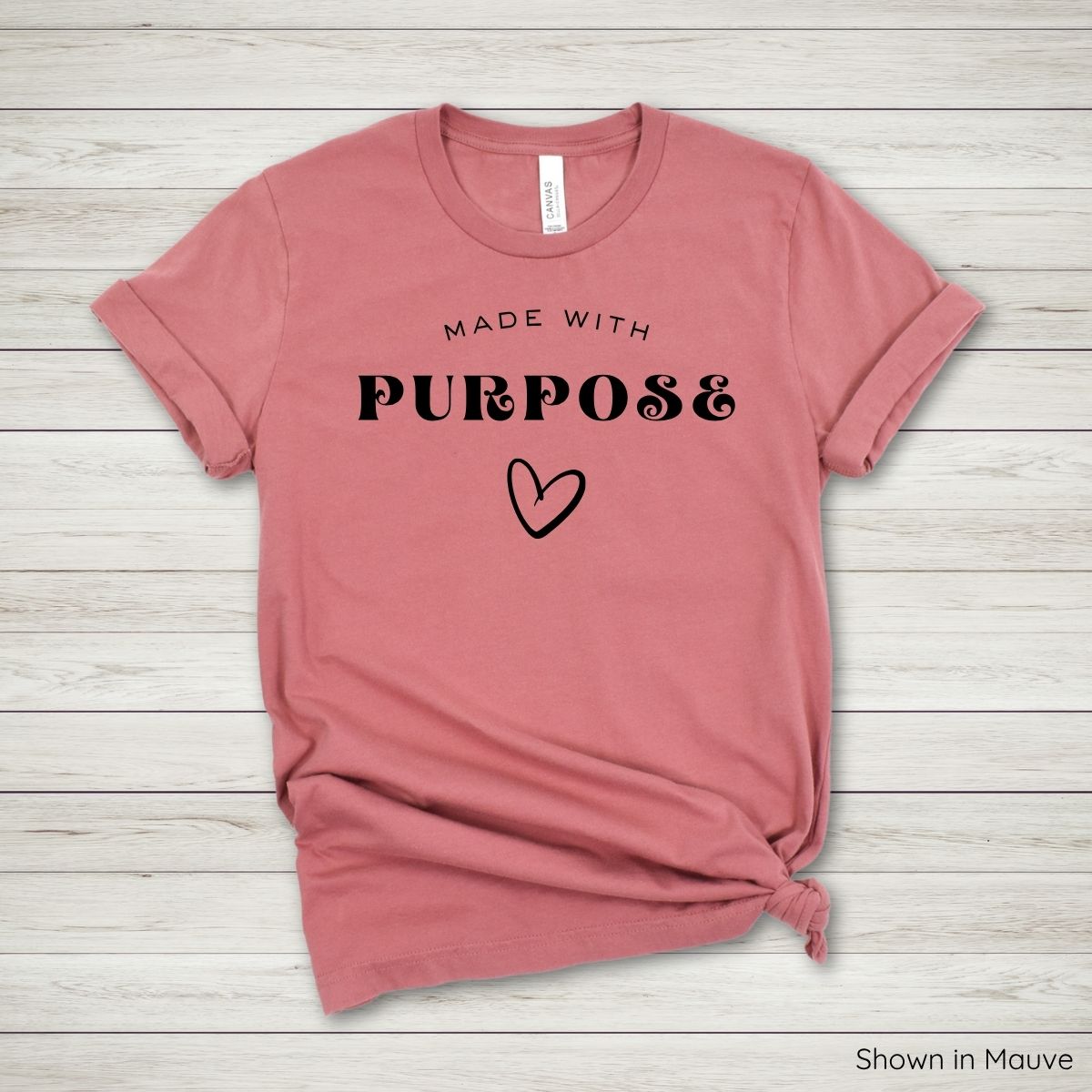 Made with Purpose Tee - Short Sleeve - Black Ink