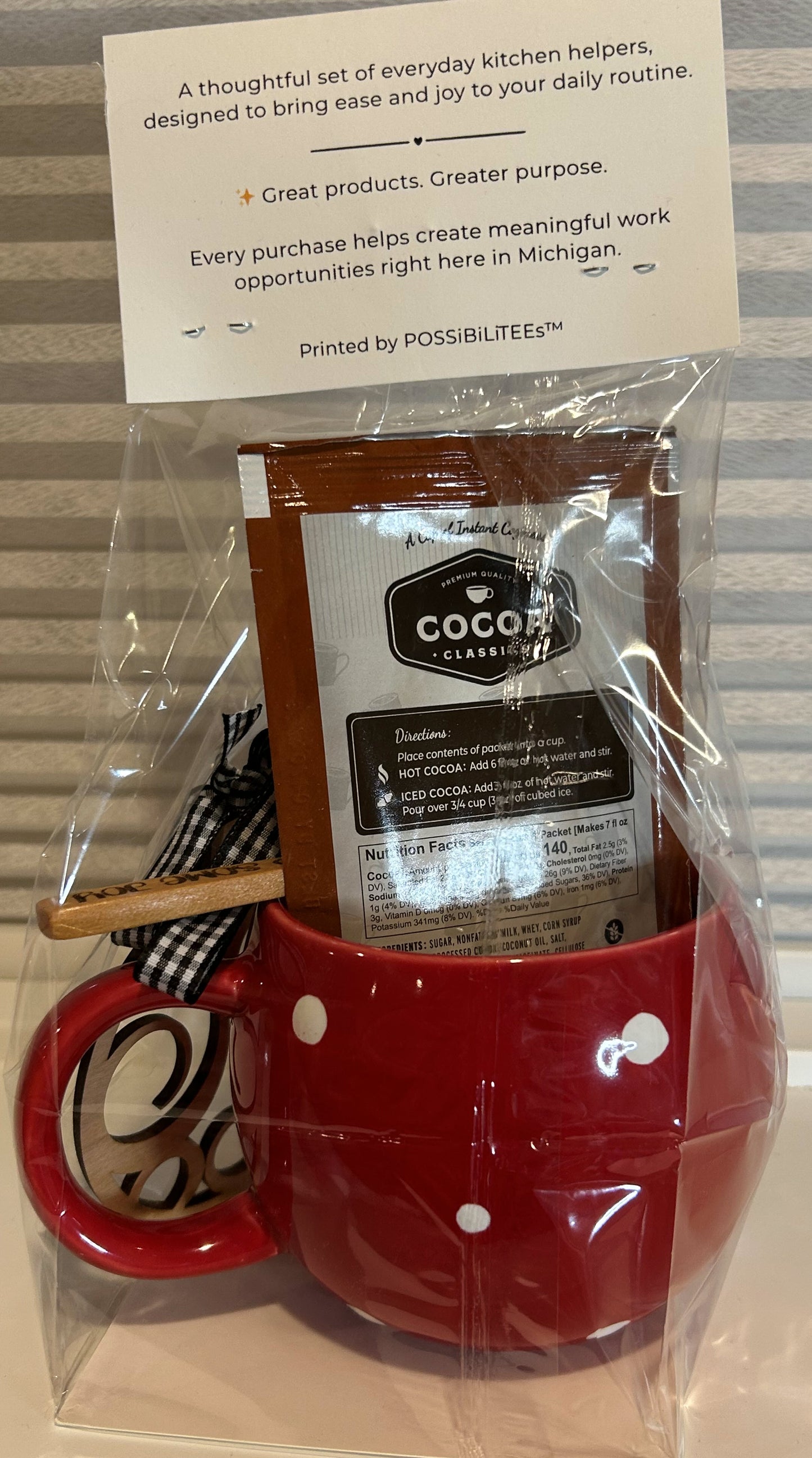 Stir Up Some Joy – Sphere Ornament Holiday Mug Gift Set