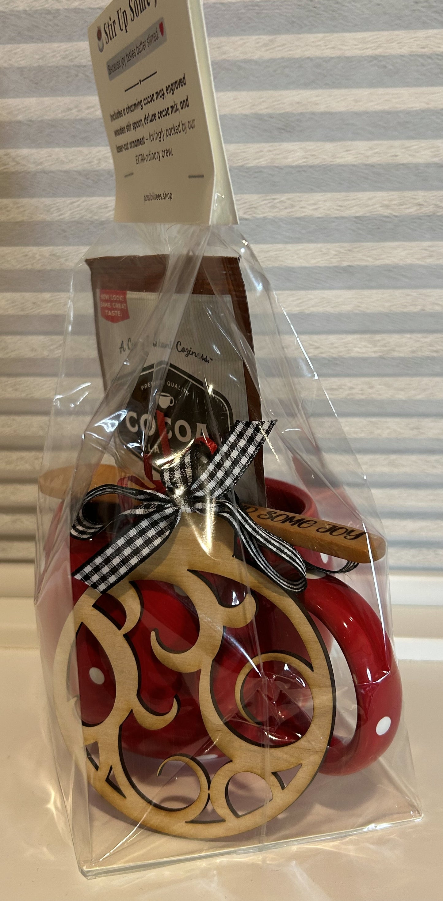 Stir Up Some Joy – Sphere Ornament Holiday Mug Gift Set