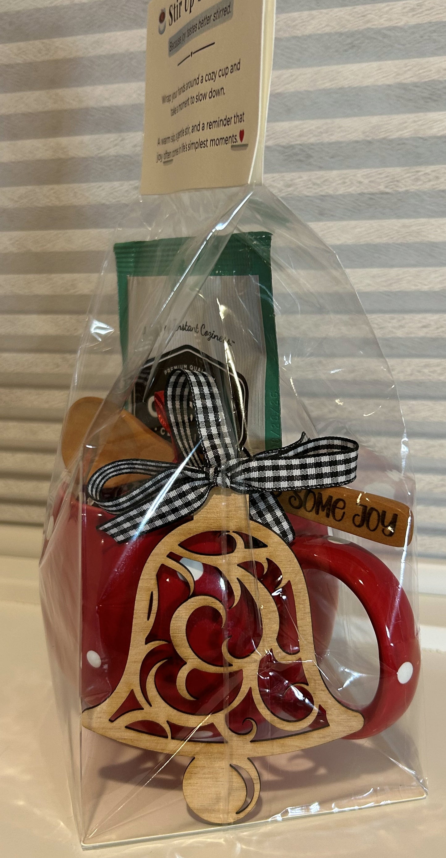 Stir Up Some Joy – Bell Ornament Holiday Mug Gift Set