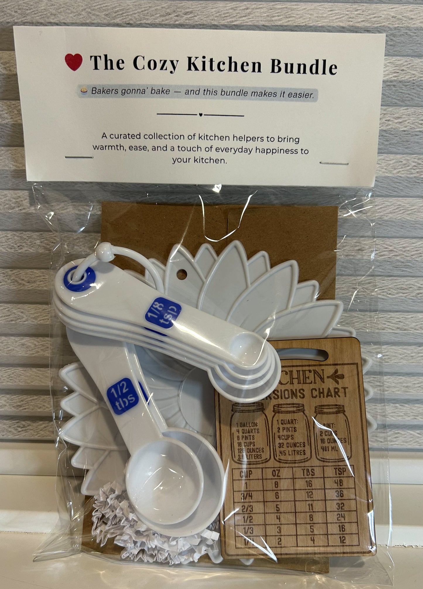 Cozy Kitchen Bundle – Farmhouse Conversion Magnet, Jar Gripper & Recipes