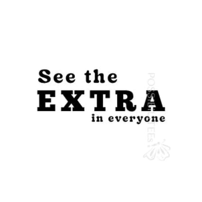See the EXTRA Tee