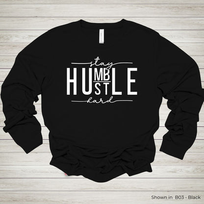 UY143 - Stay Humble Hustle Hard Tee